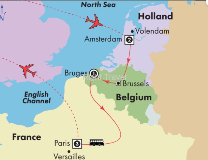 france tour packages with guided location views