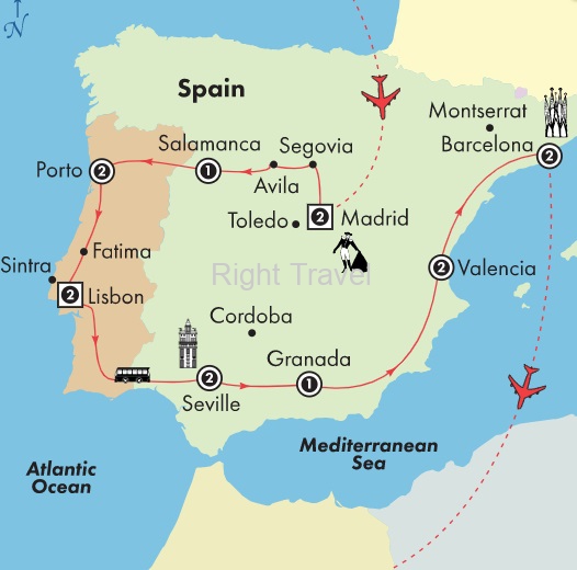 11 Day Crown of Spain
