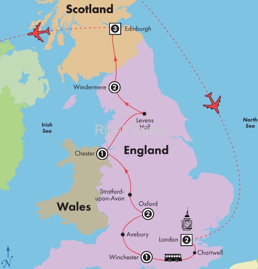 13 Day England & Scotland: Castles & Countryside