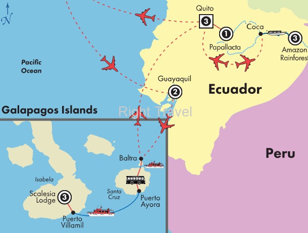 12 Day Galapagos, Ecuador, Andes & Amazon