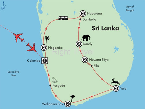 14 Day Treasures of Sri Lanka