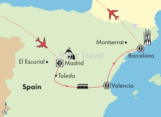 8 Day Art Cities of Spain