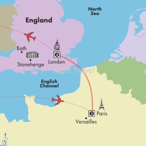 France Tour Packages with Guided Location Views