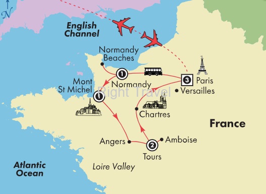 9 Day Affordable France