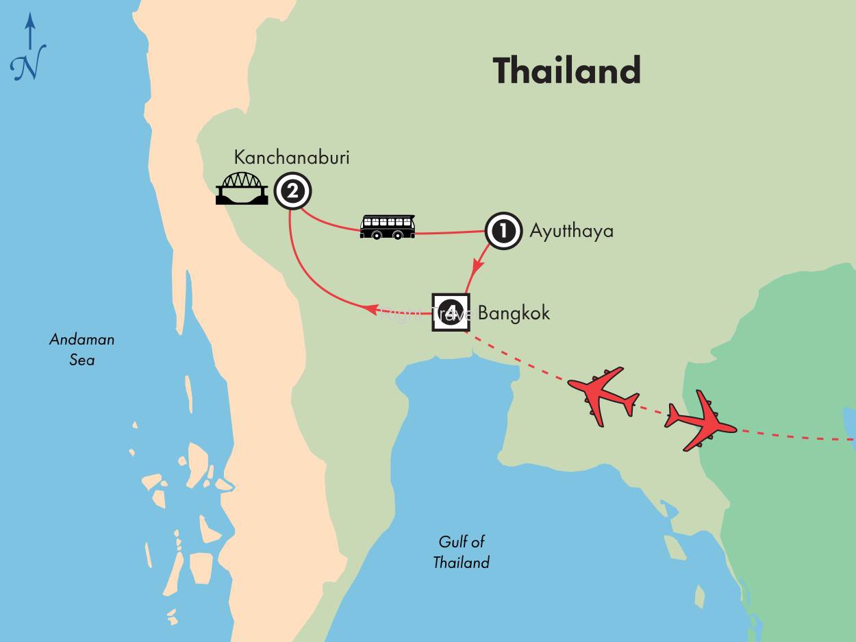 9 Day Central Thailand with River Kwai