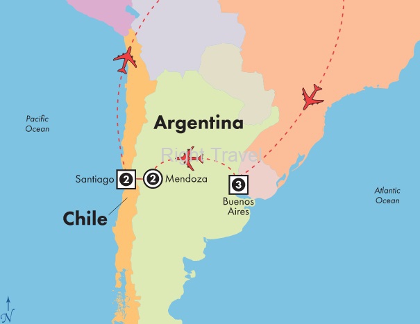 9 Day Classic Argentina & Chile with Mendoza Wine Country