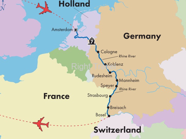 9 Day Rhine River Cruise